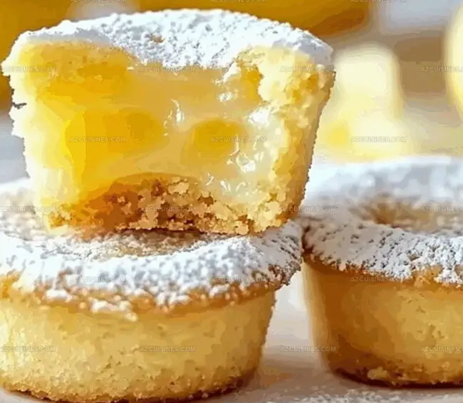 Why Lemon Bar Cookie Cups Are Bursting With Flavor